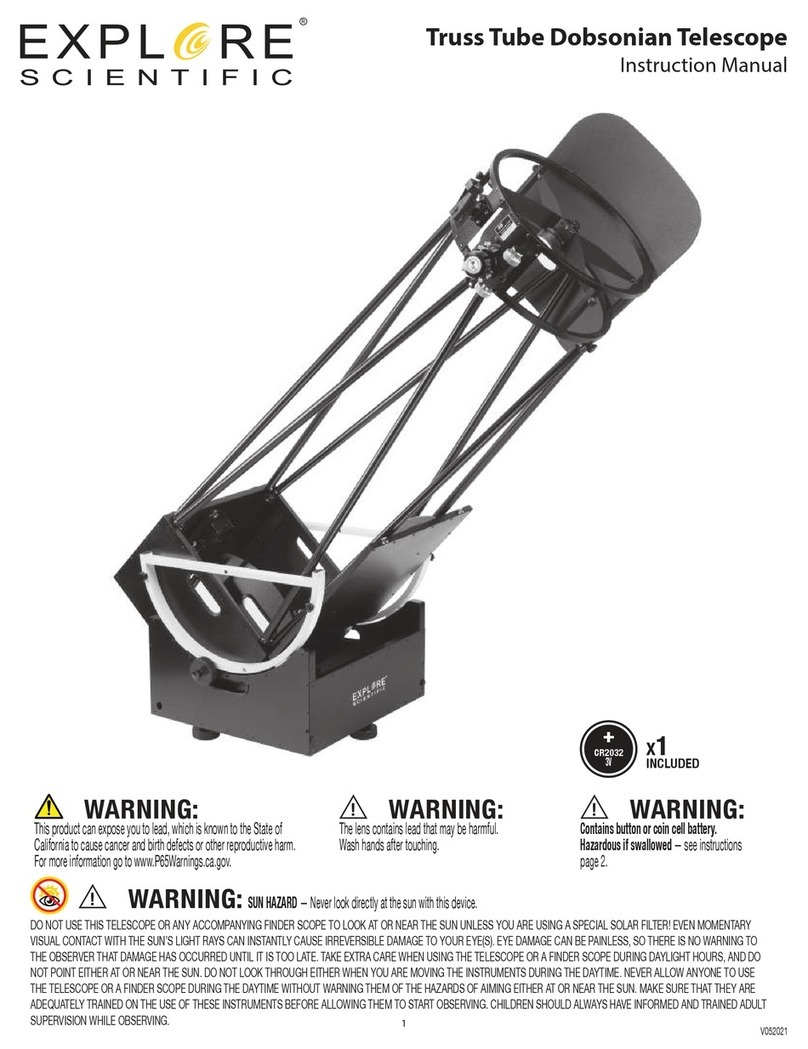 Explore Scientific DOB2036-00 instruction manual