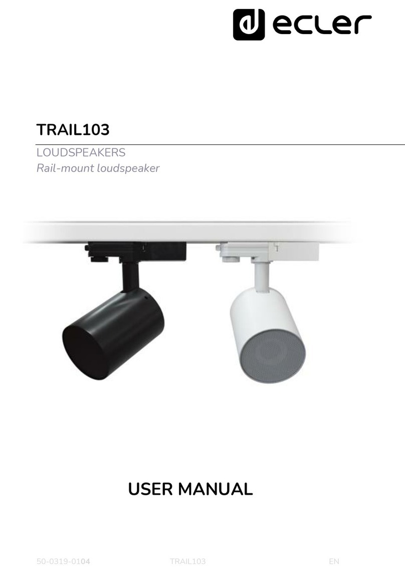 Ecler TRAIL103WH user manual