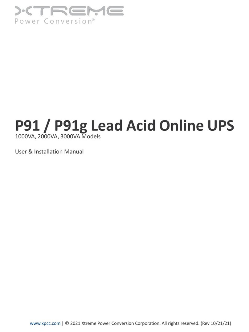 Xtreme Power Conversion P91g Series Guide