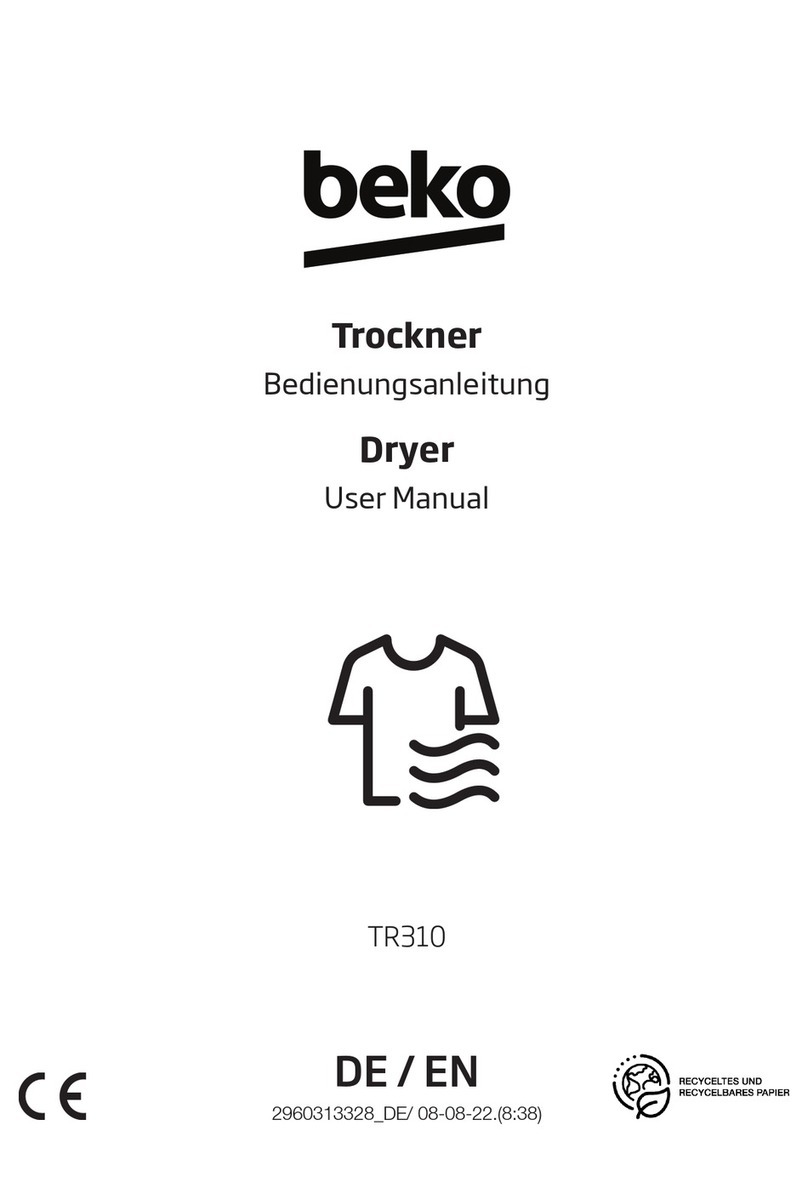 Beko TR310 User manual Beko TR310 User manual