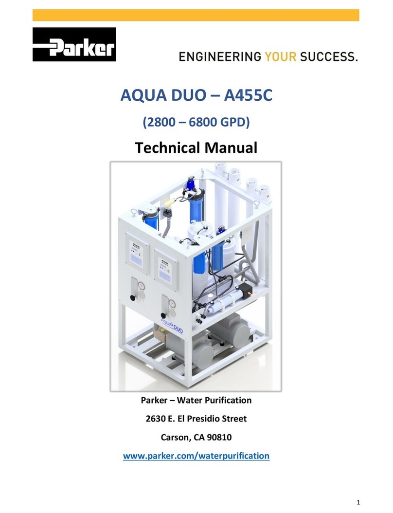 Parker AQUA DUO - A455C User manual