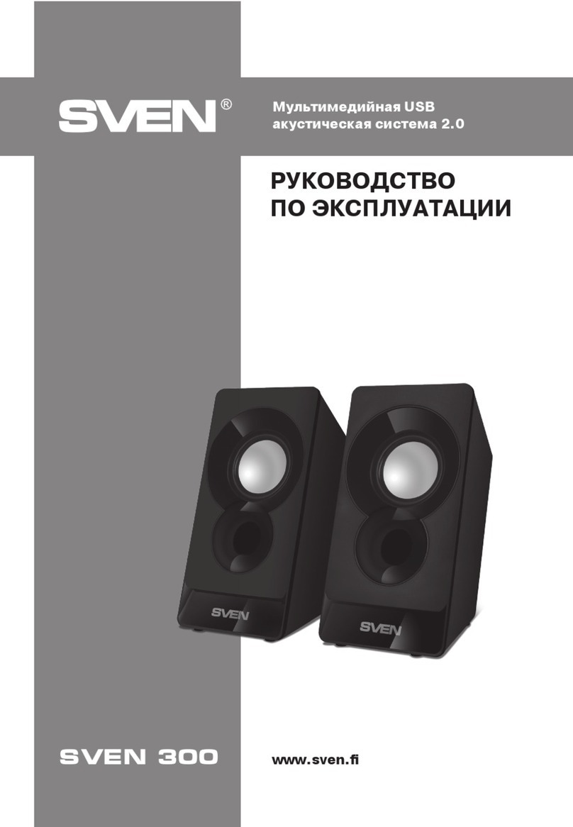 Sven 300 User manual