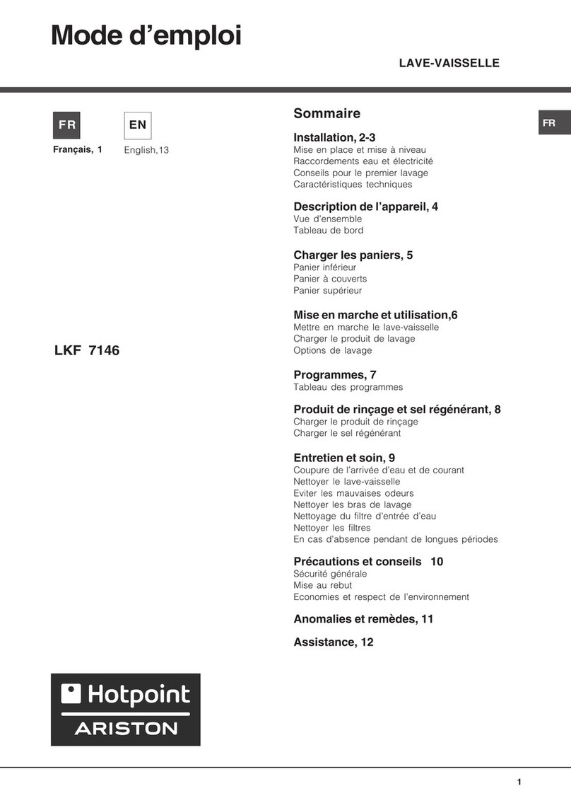 Hotpoint Ariston LKF 7146 User manual