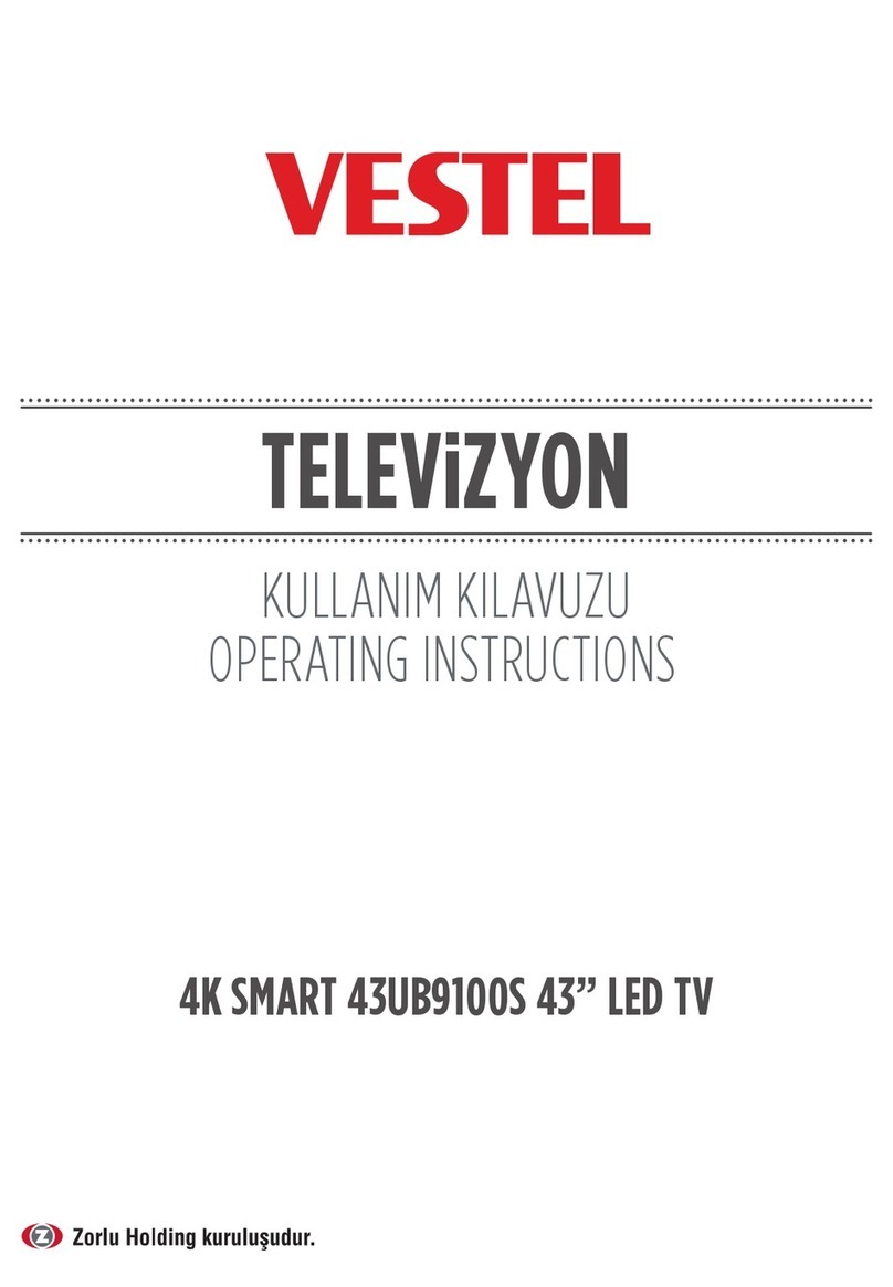 VESTEL 43UB9100S operating instructions