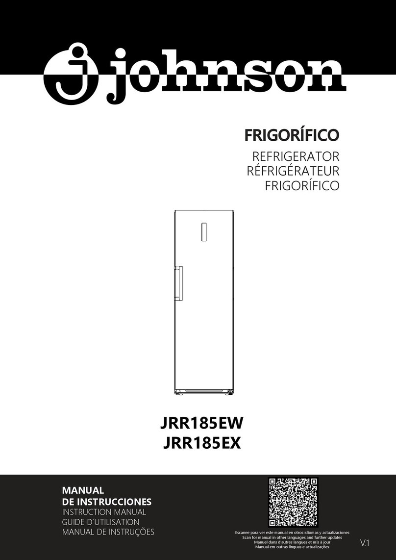Johnson JRR185EW User manual