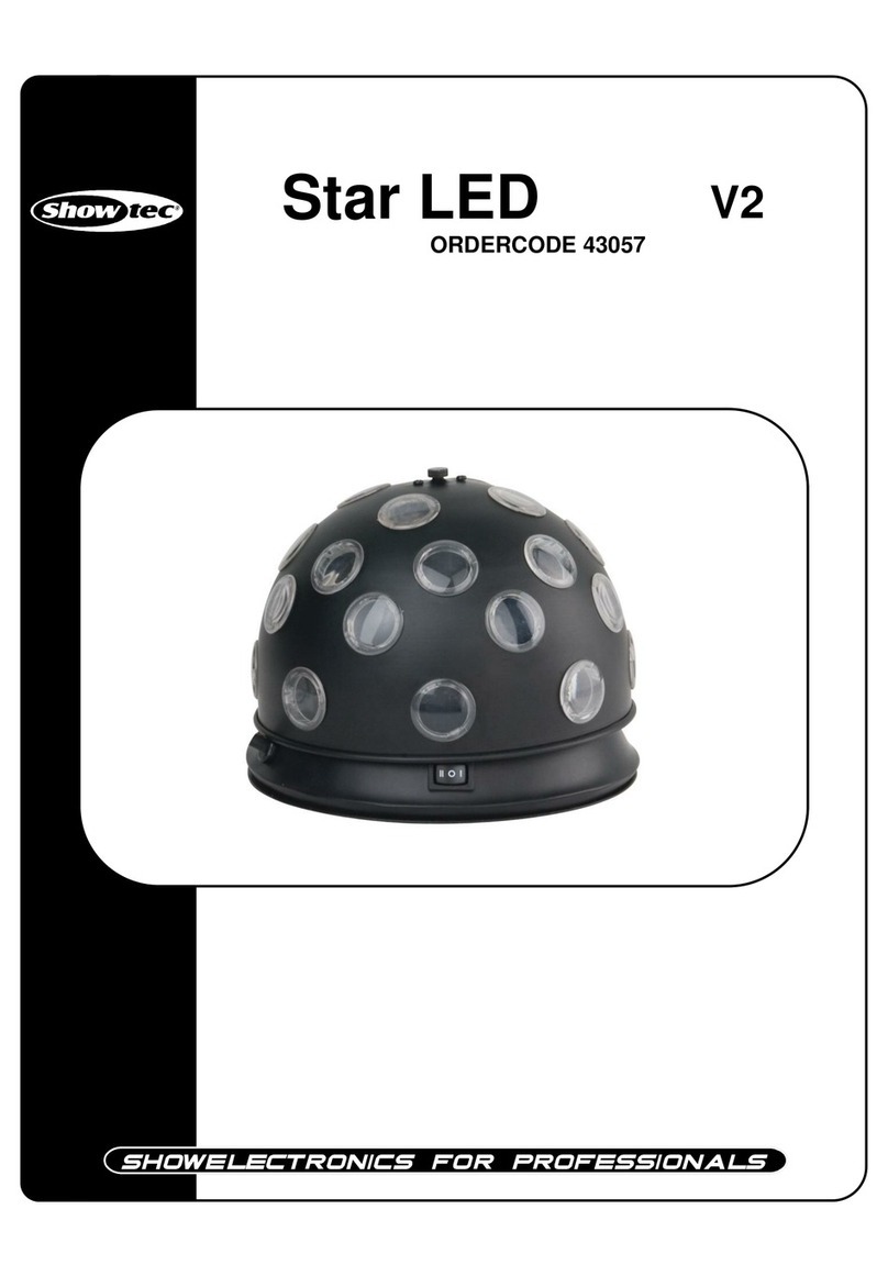 Show Tec Star LED User manual