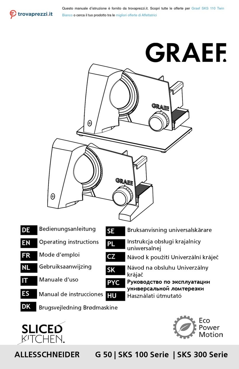 Graef SKS 110 Twin User manual