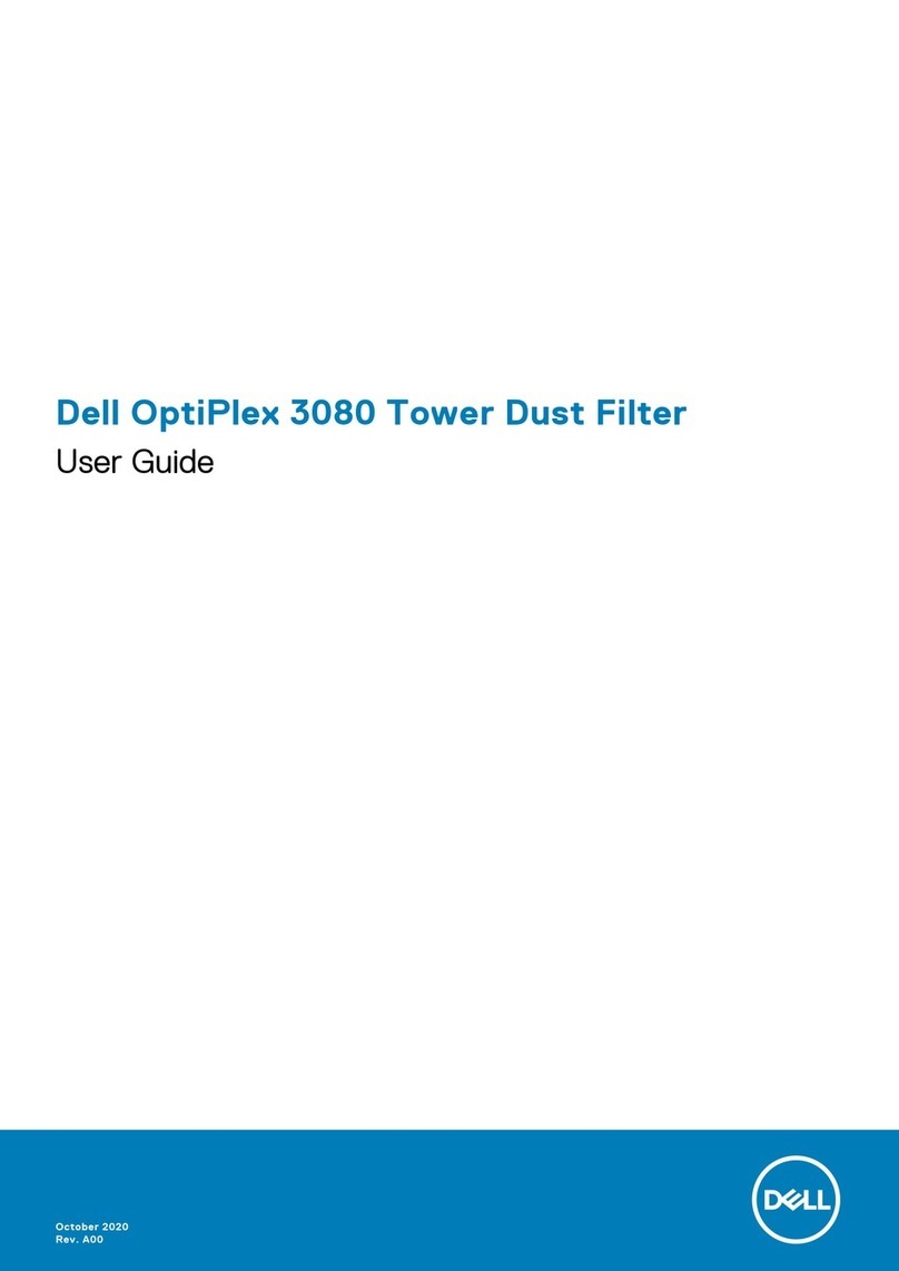 Dell OptiPlex 3080 Tower User manual Dell OptiPlex 3080 Tower User manual