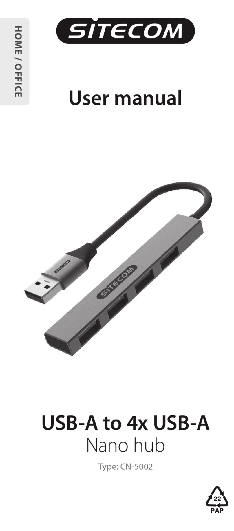 Sitecom CN-5002 user manual Sitecom CN-5002 user manual