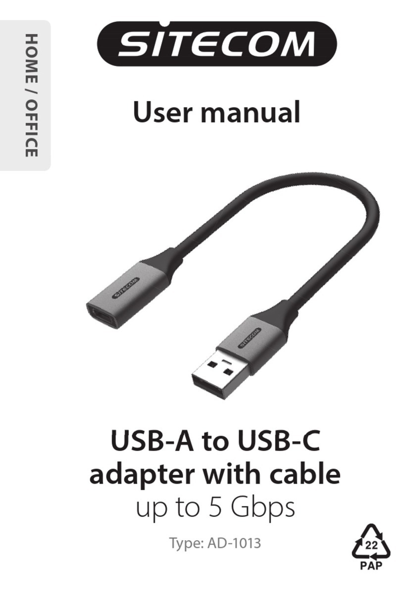 Sitecom AD-1013 User manual