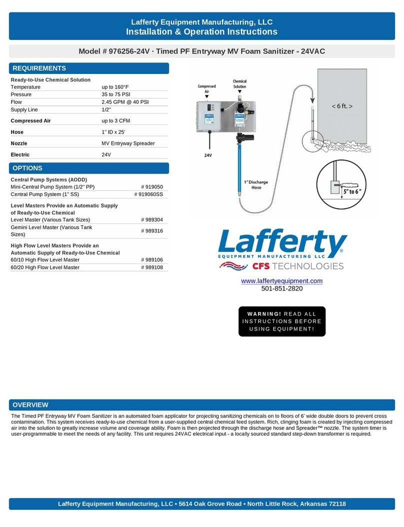 CFS Lafferty 976256-24V Installation instructions
