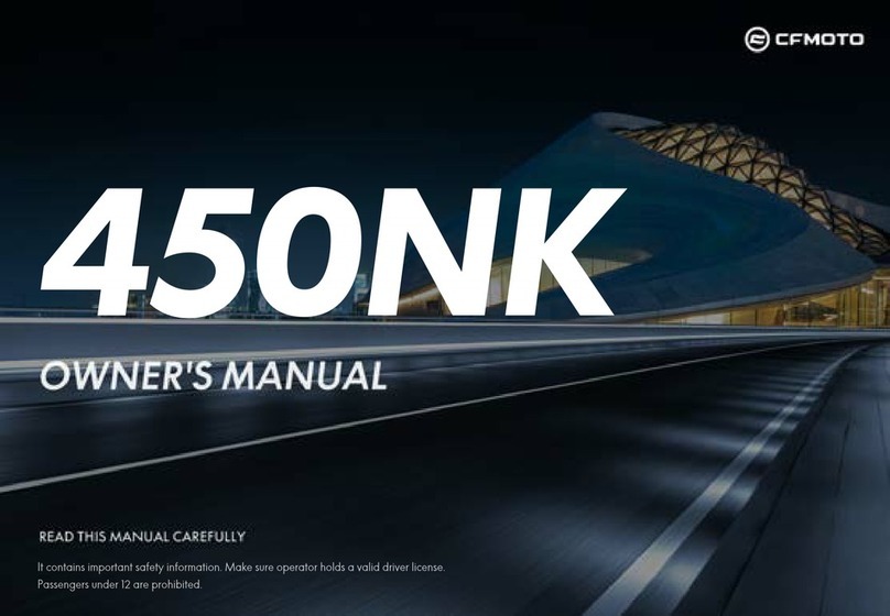 CF MOTO 450NK owner's manual