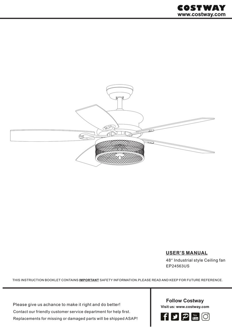 Costway EP24563US user manual Costway EP24563US user manual