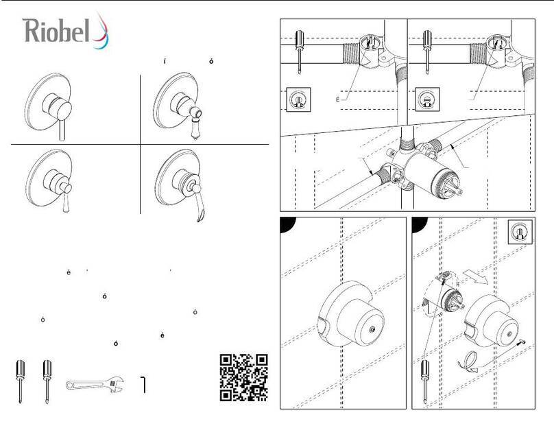 Riobel EDTM51 installation guide