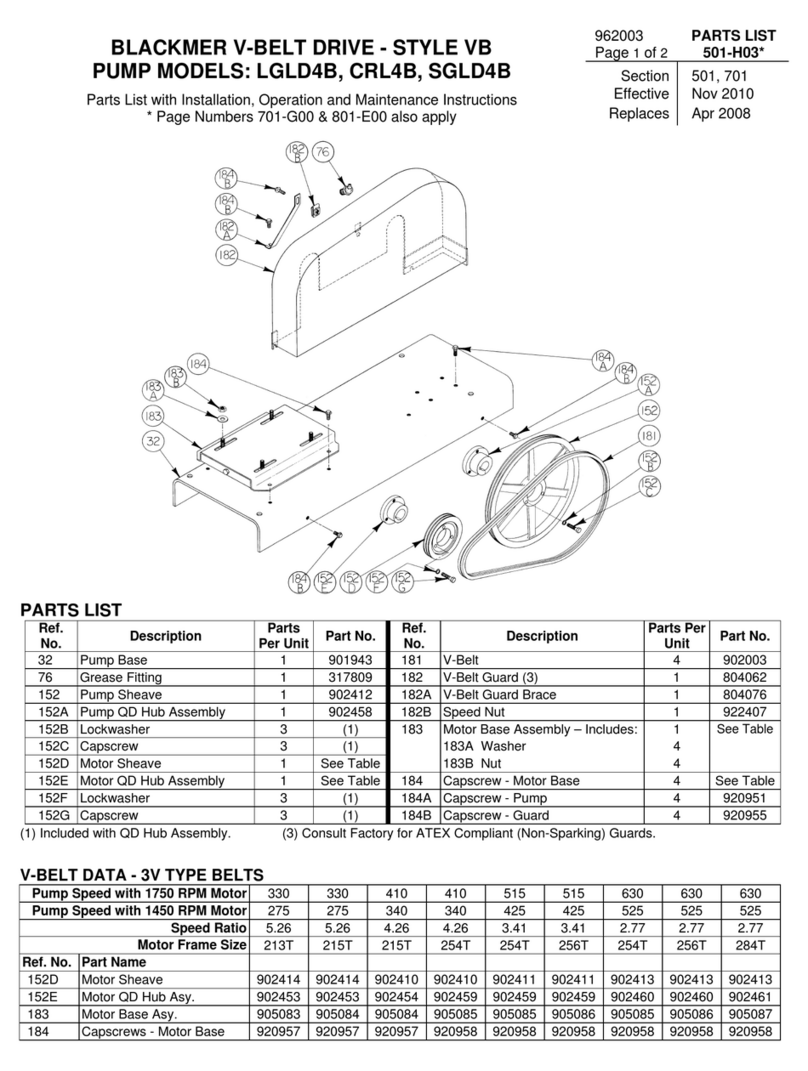 BLACKMER LGLD4B manual