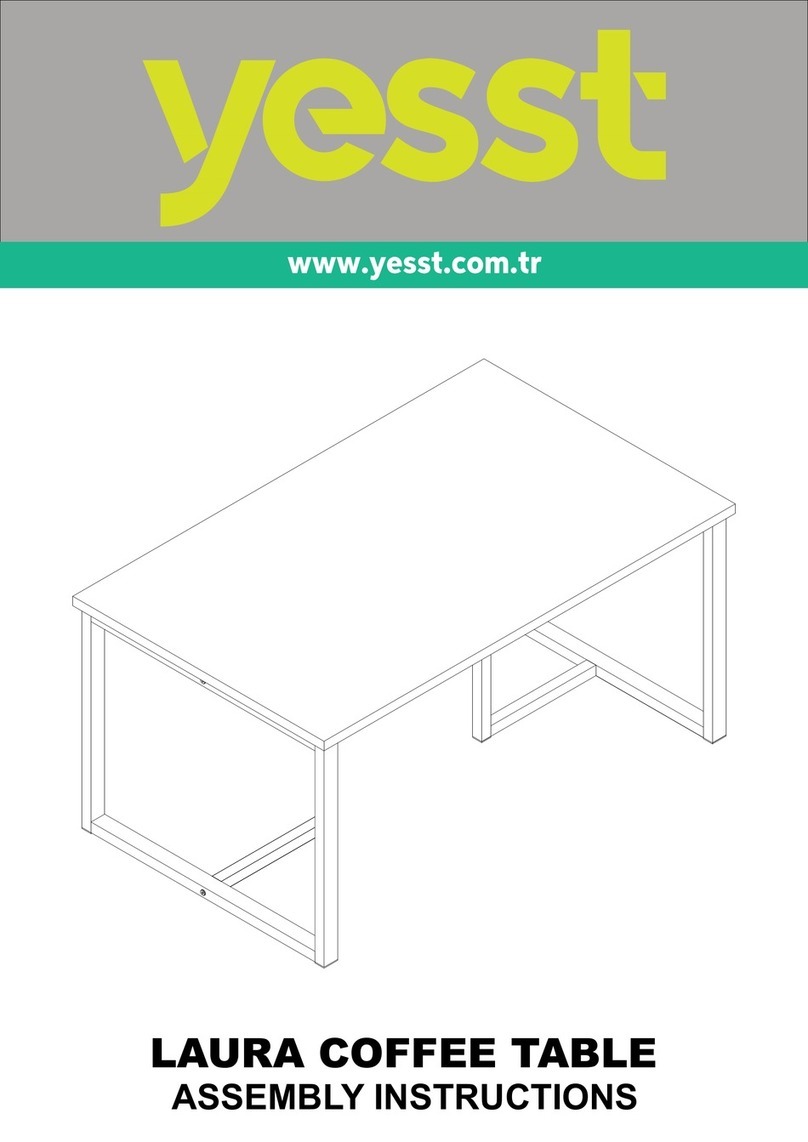 yesst LAURA Assembly instructions yesst LAURA Assembly instructions