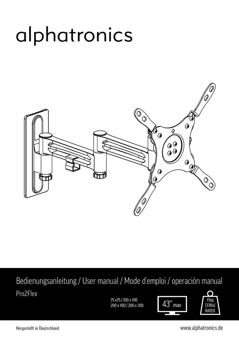 alphatronics Pro2Flex user manual