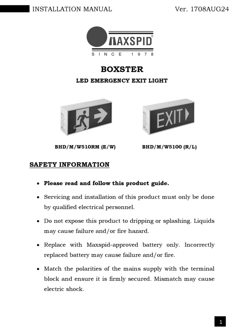 MAXSPID BOXSTER BHD/M/W510RM (E/W) installation manual