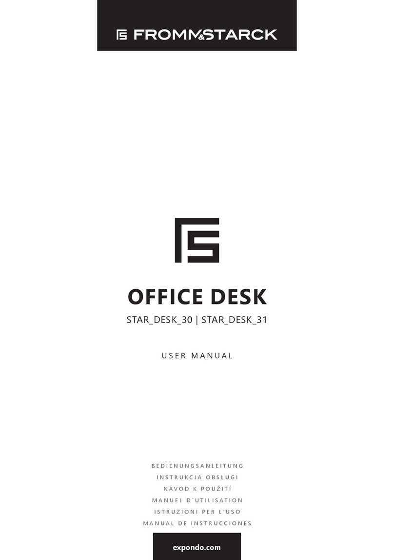 Fromm&Starck STAR-DESK-30 User manual