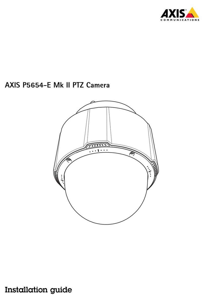Axis P5654-E Mk II User manual