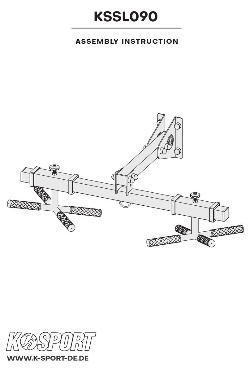 K-SPORT KSSL090 Assembly instruction
