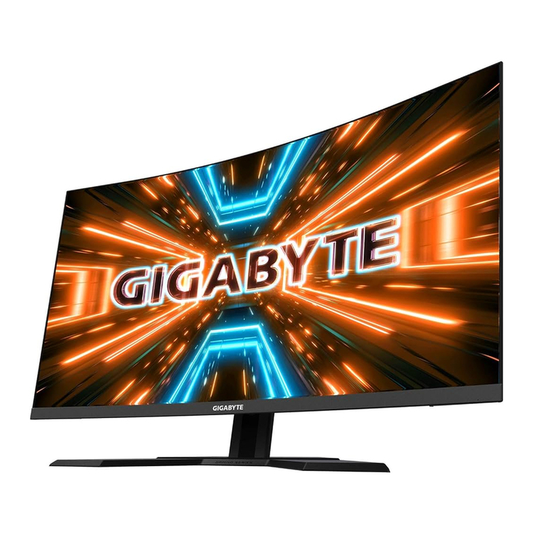 Gigabyte G32QC A User manual