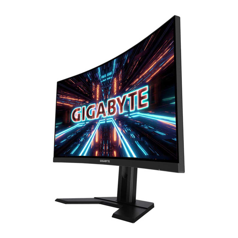 Gigabyte G27QC A User manual
