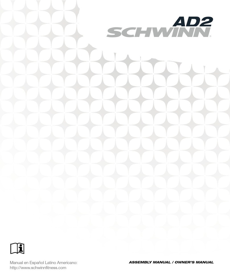 Schwinn AD2i Assembly manual