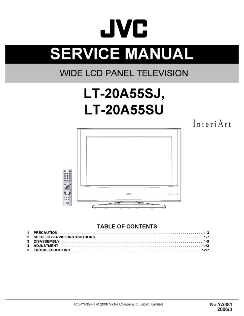 JVC InteriArt LT-20A55SJ User manual