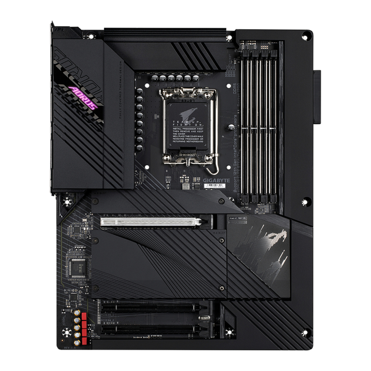 Gigabyte Z690 A ELITE STEALTH User manual
