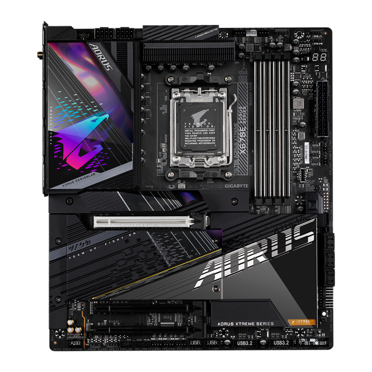 Gigabyte X670E AORUS XTREME User manual