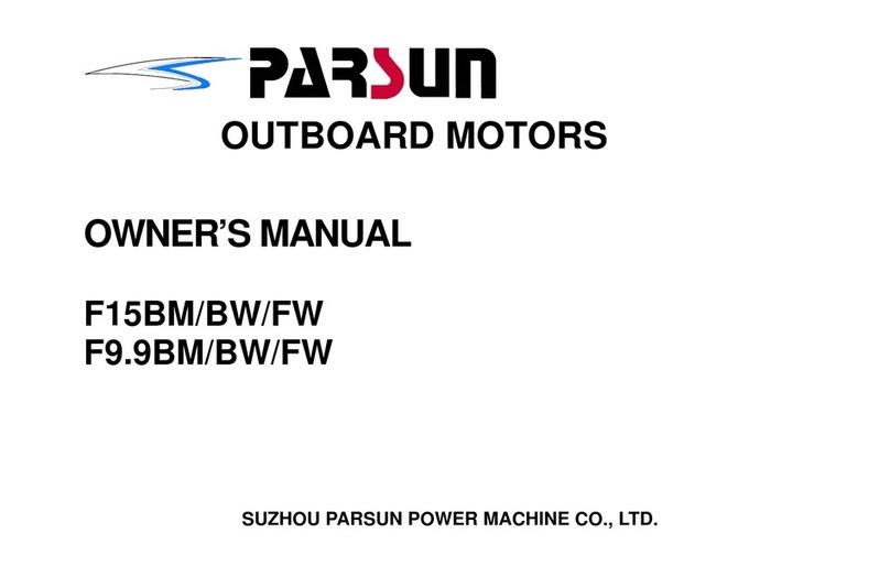 Parsun F15BW owner's manual
