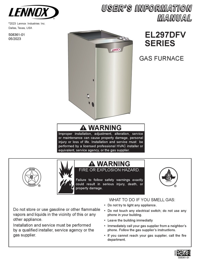 Lennox EL297DFV Series Guide
