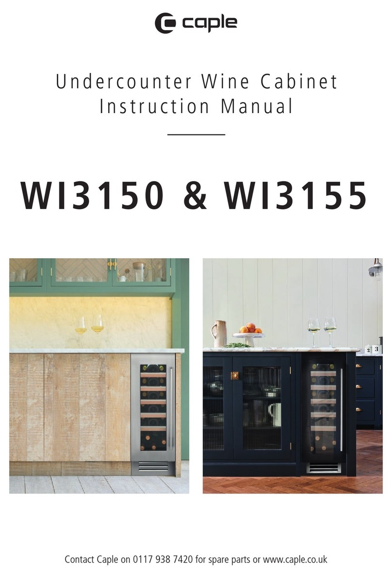 Caple WI3155 User manual
