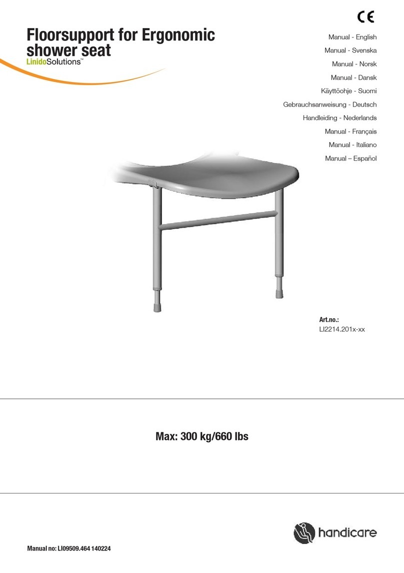 Handicare LI2214.201 Series User manual