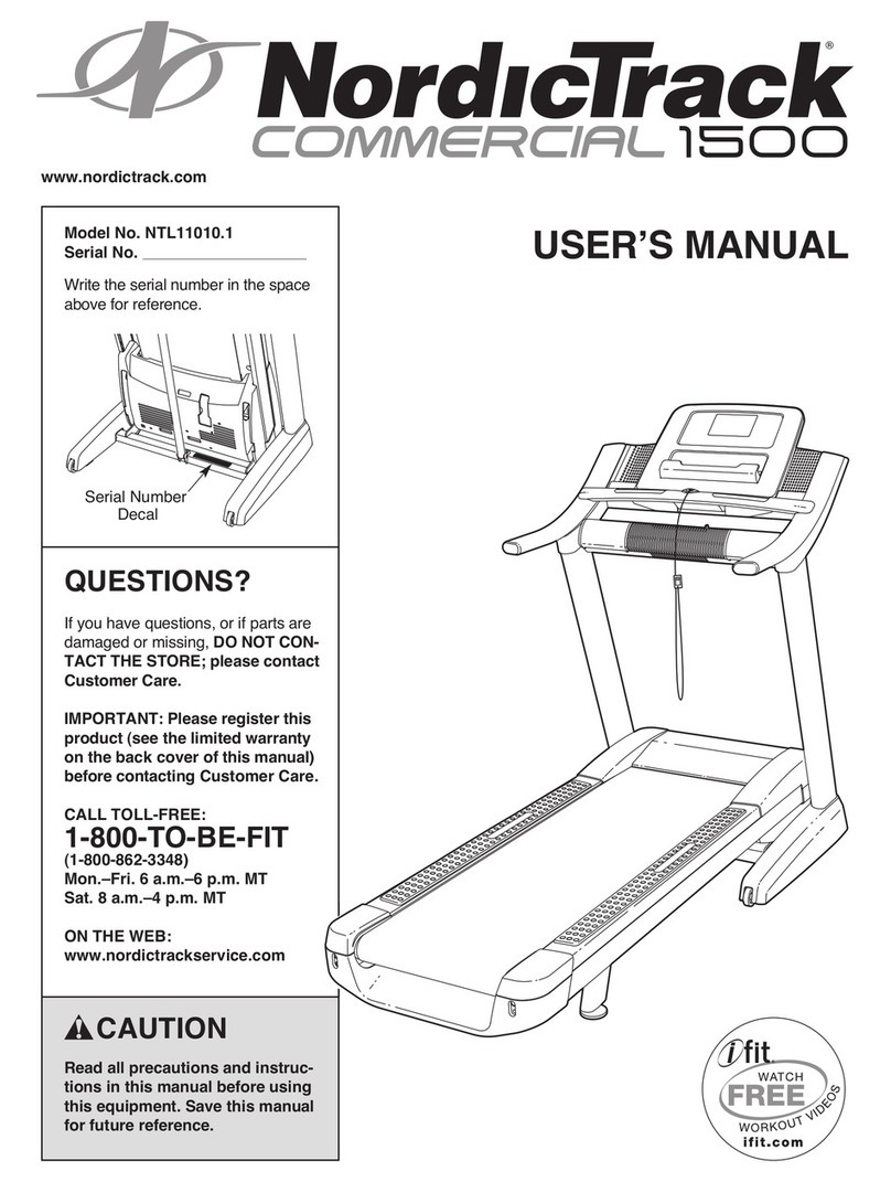 NordicTrack NTL11010.1 user manual