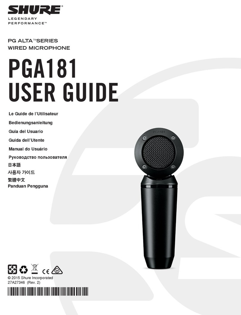 Shure ALTA PGA181-XLR user guide