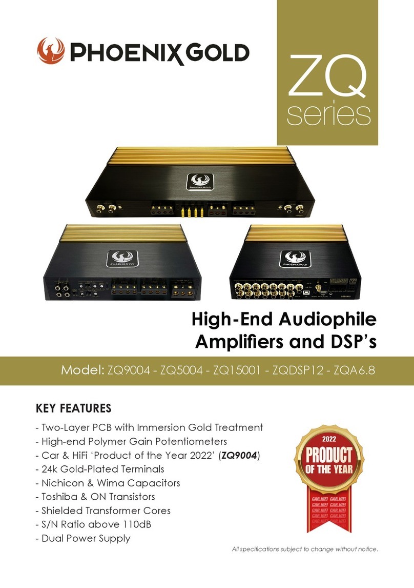 Phoenix Gold ZQ5004 manual