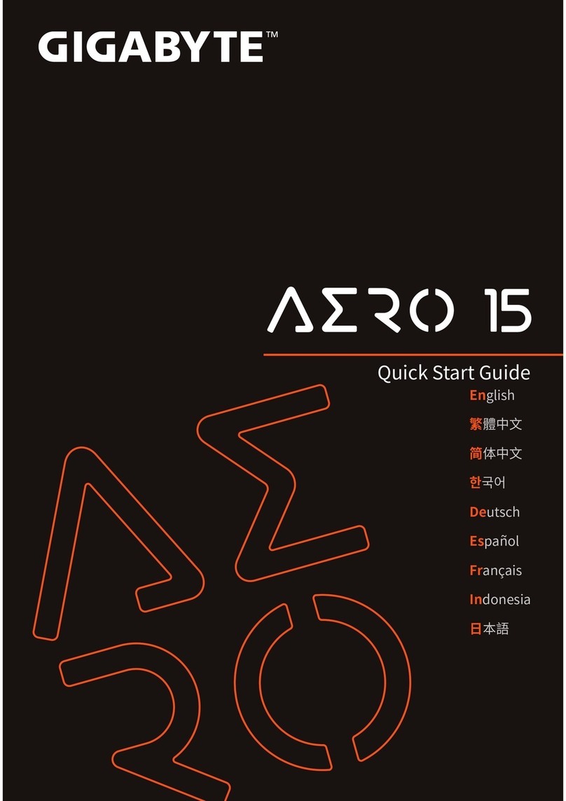 Gigabyte WB-8US5130SP quick start guide