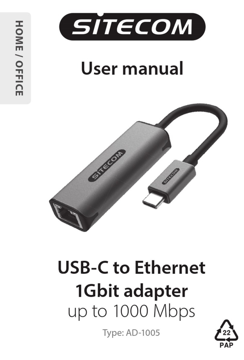Sitecom AD-1005 user manual