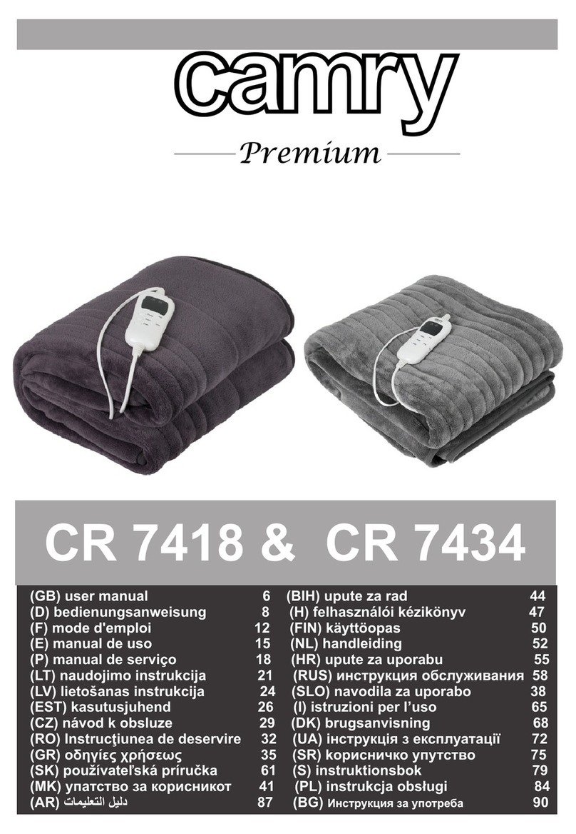 camry CR 7418 user manual