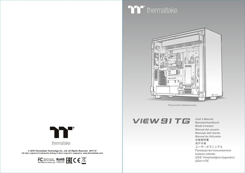Thermaltake View 91 TG User manual