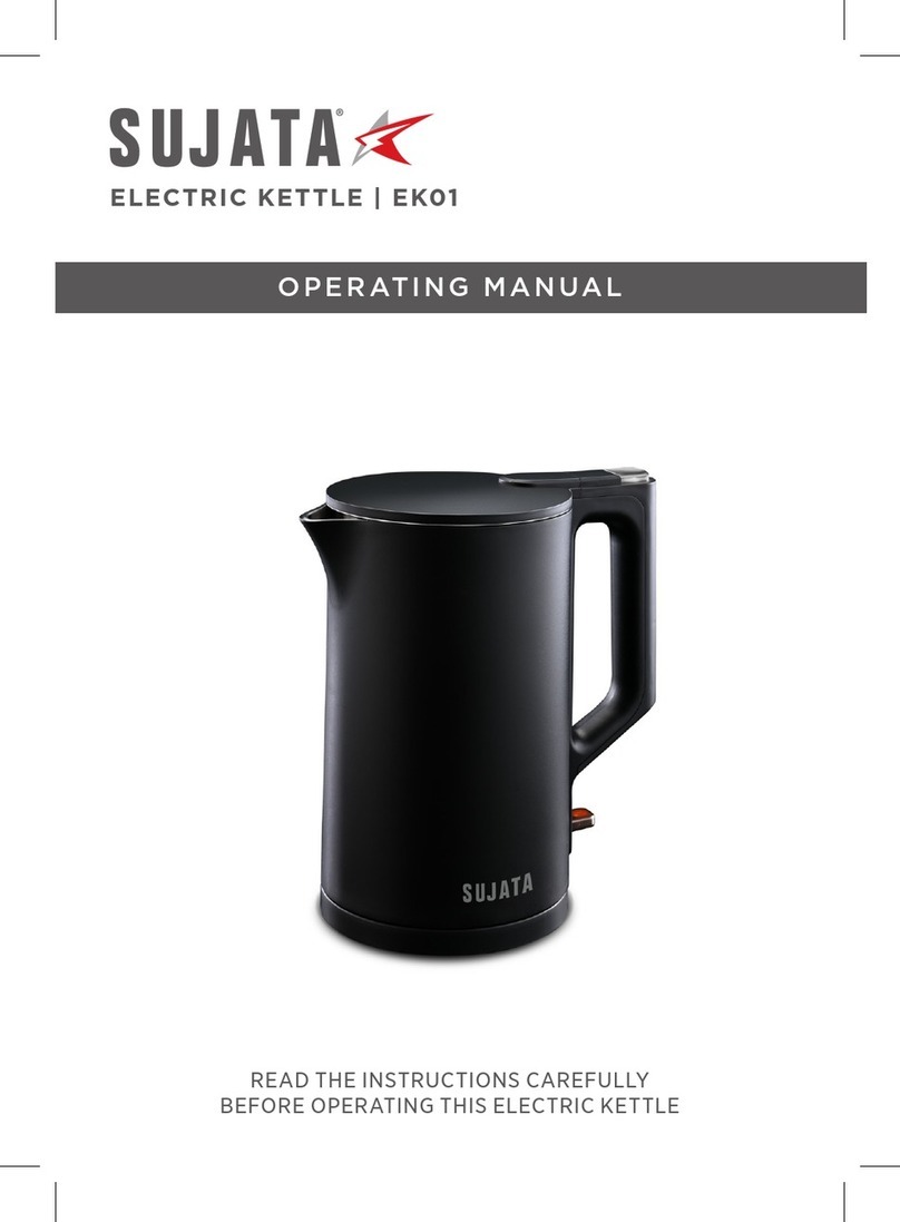 SUJATA EK01 operating manual
