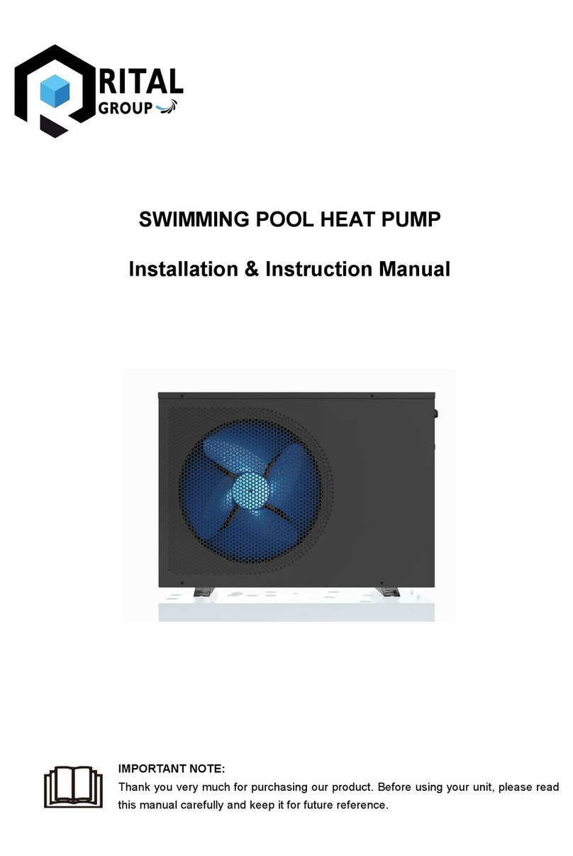 RITAL GROUP RI-F50SPR3INVM-TR Installation instructions manual