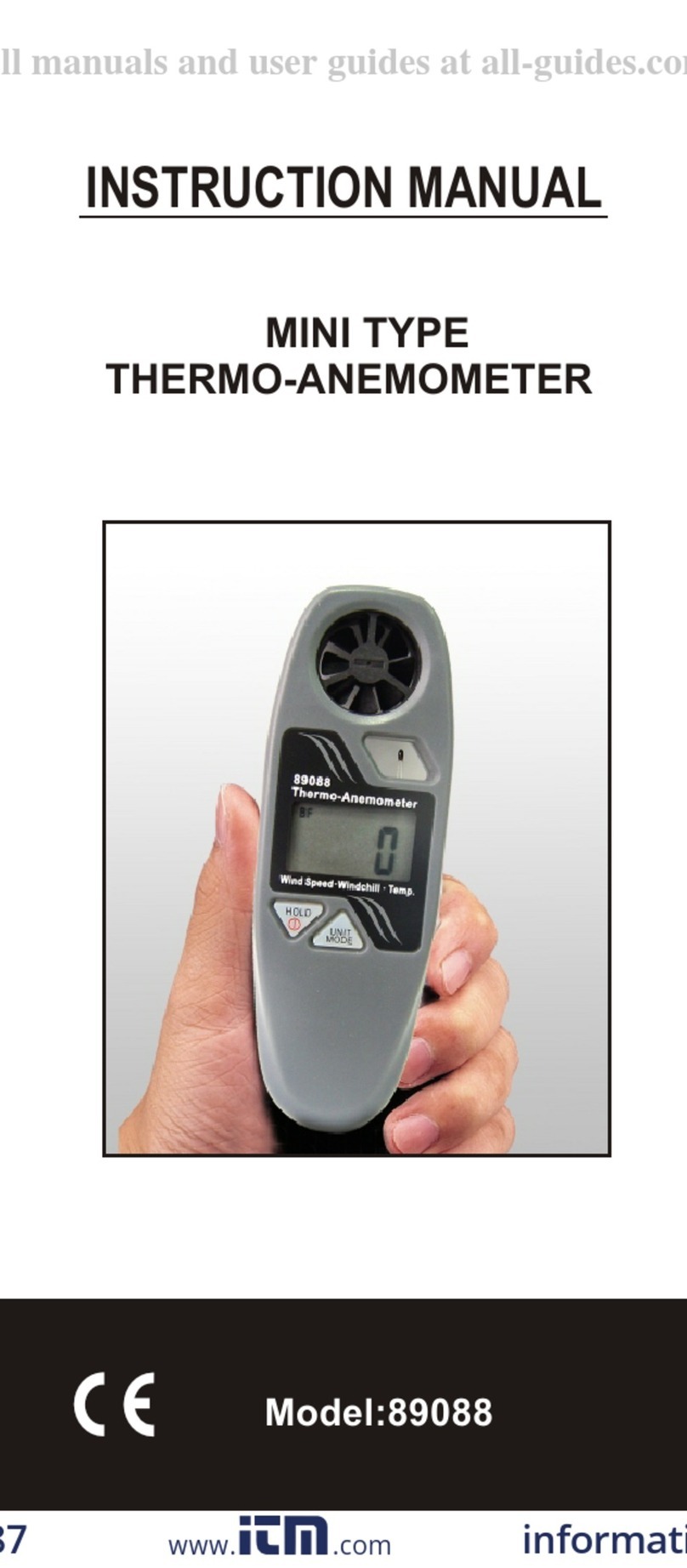 Itm 89088 instruction manual