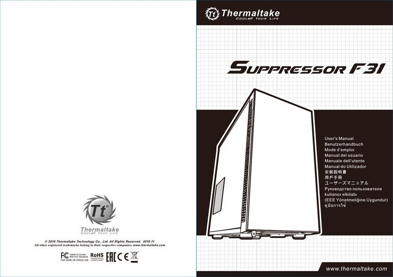 Thermaltake CA-1E3-00M1WN-03 User manual