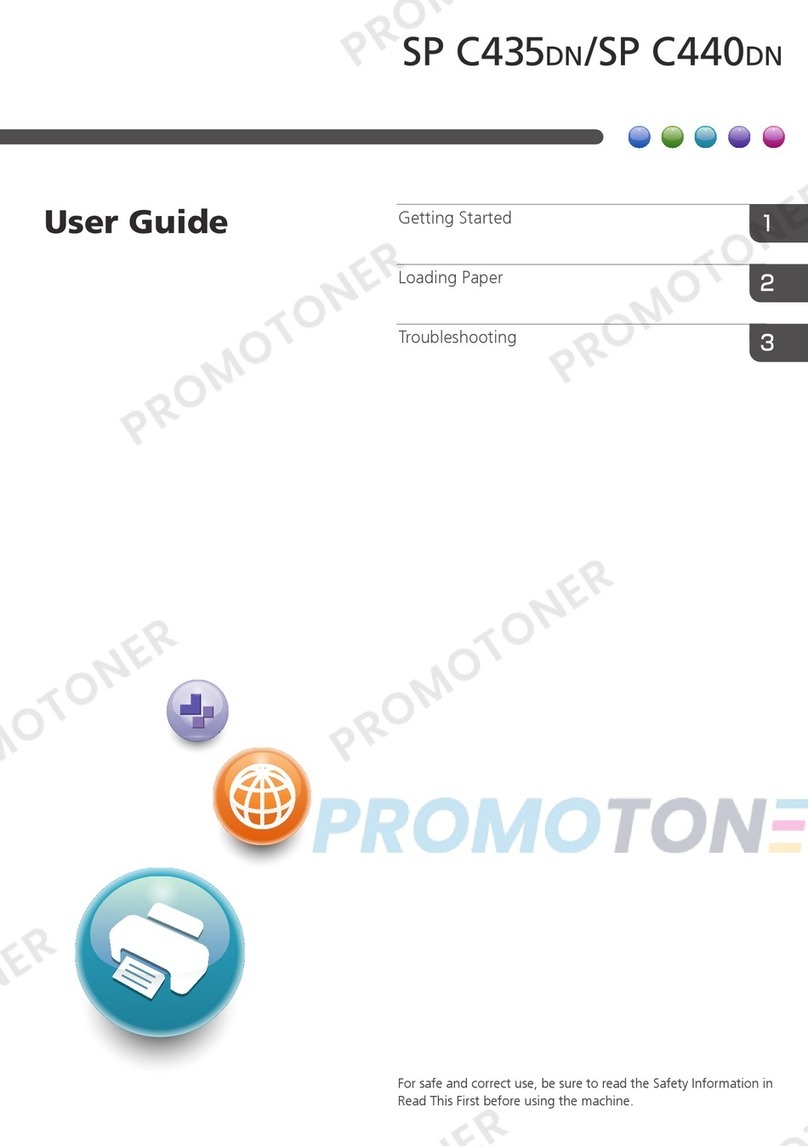 Ricoh 407773 User manual