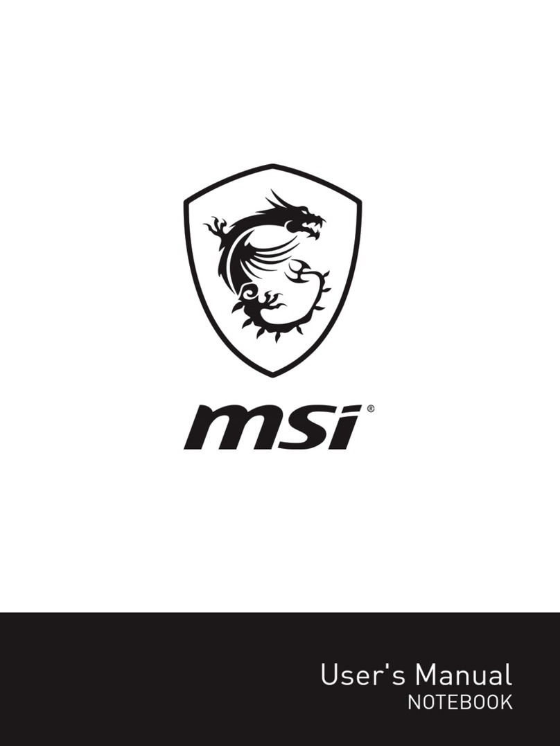 MSI GS66440 user manual