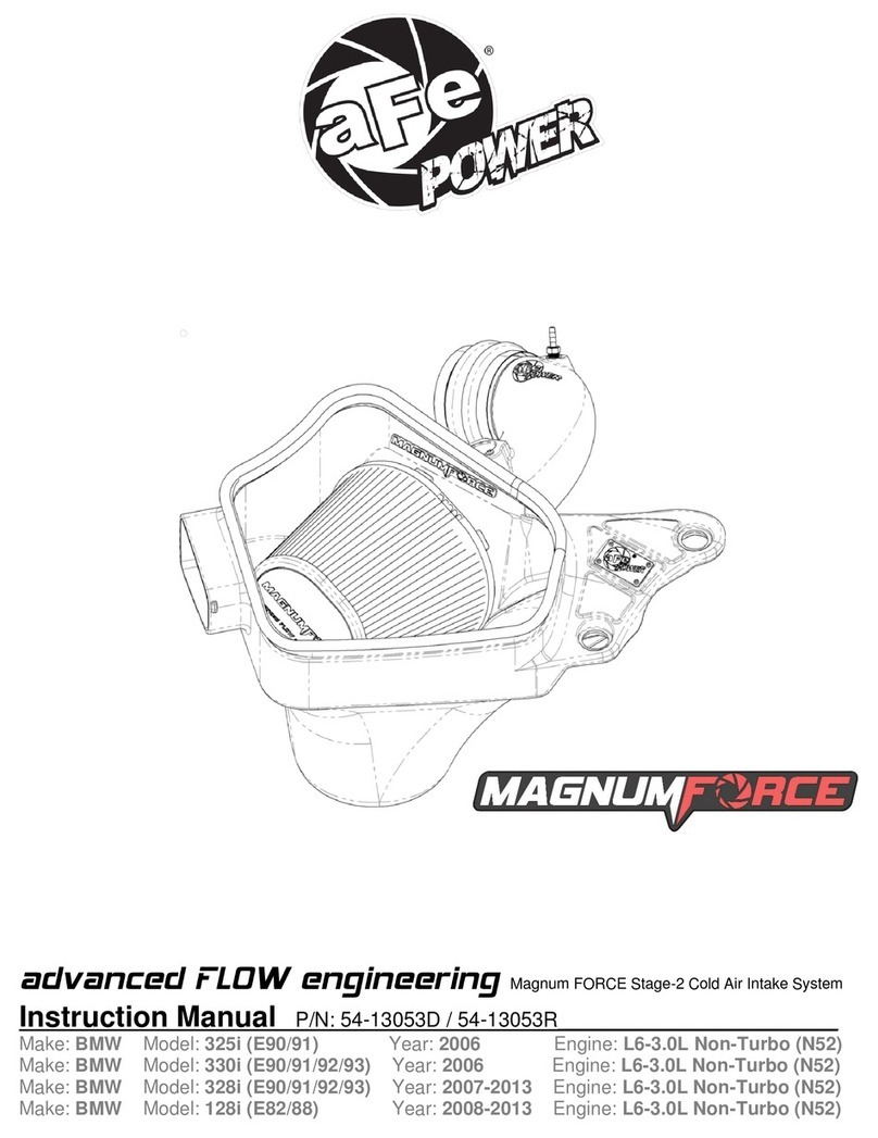 aFe Power 54-13053D User manual aFe Power 54-13053D User manual