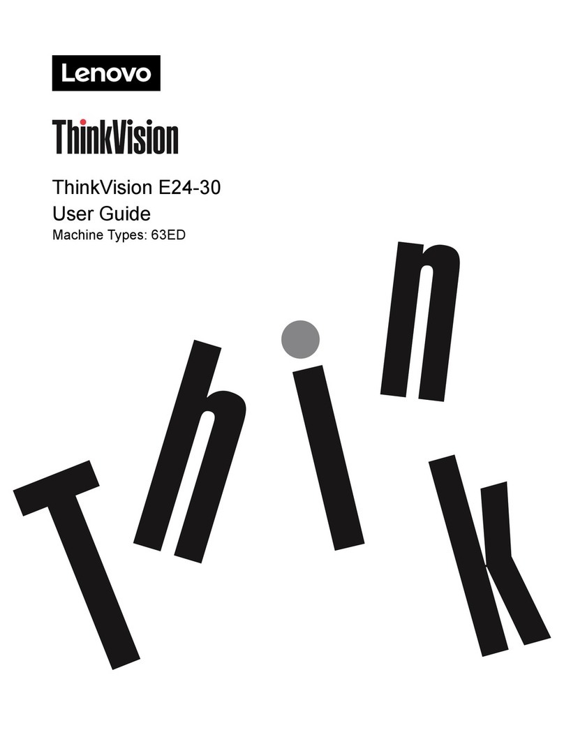 Lenovo ThinkVision E24-30 User manual